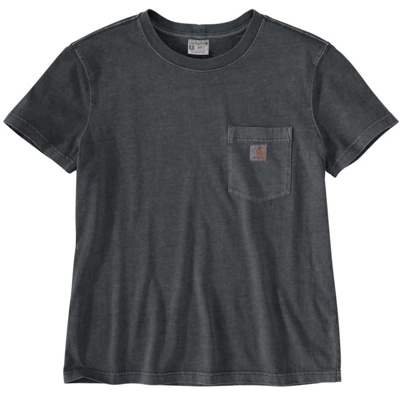 Carhartt  Shadow Women's Re-Engineered Relaxed Fit Midweight Short-Sleeve Garment Dye Pocket T-Shirt