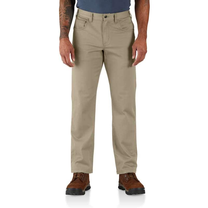 Loose Fit Firm Duck Double-Front Utility Work Pant