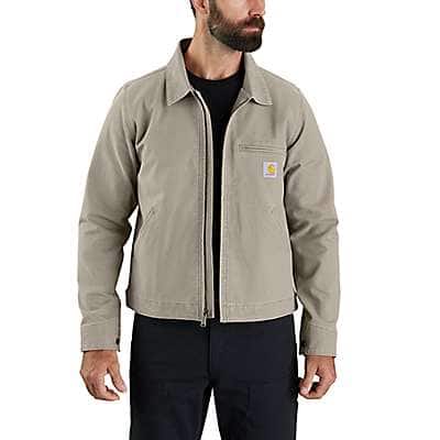 Carhartt Men's Desert Relaxed Fit Rugged Flex® Duck Detroit Jacket