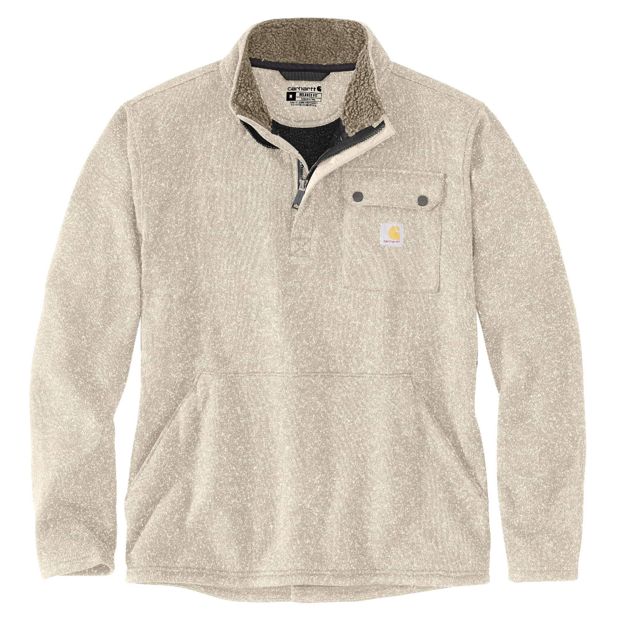 Additional thumbnail 1 of Relaxed Fit Midweight Quarter-Zip Pocket Sweater Fleece