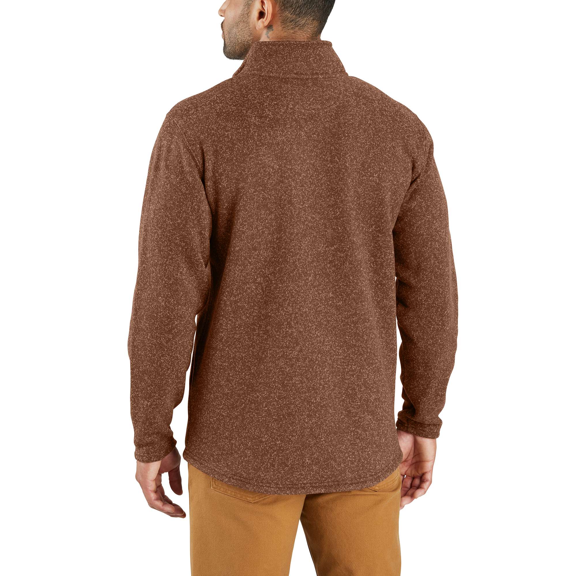 Additional thumbnail 2 of Relaxed Fit Midweight Quarter-Zip Pocket Sweater Fleece