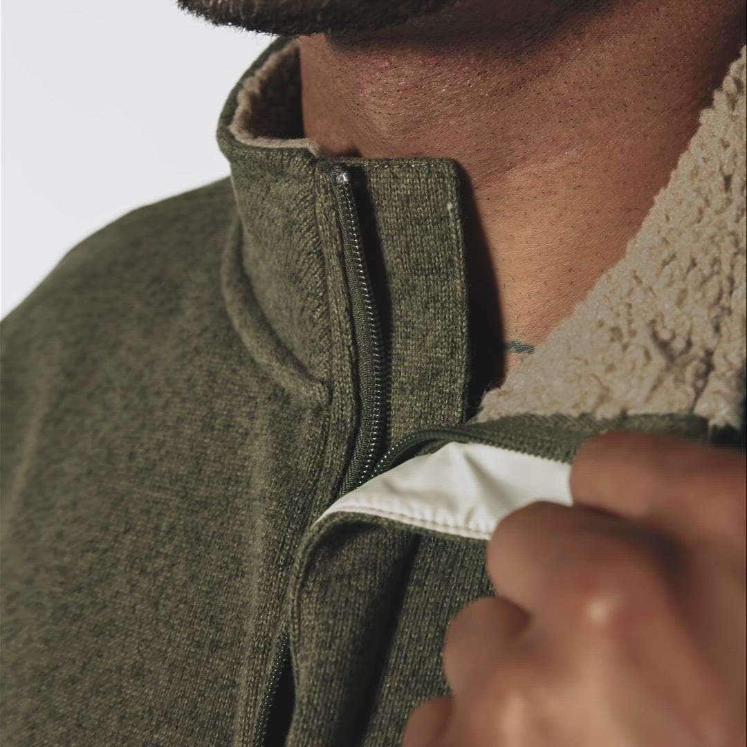 Additional thumbnail 2 of Relaxed Fit Midweight Quarter-Zip Pocket Sweater Fleece