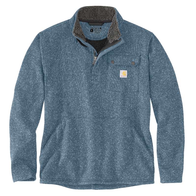 Carhartt  Thundercloud Relaxed Fit Midweight Quarter-Zip Pocket Sweater Fleece