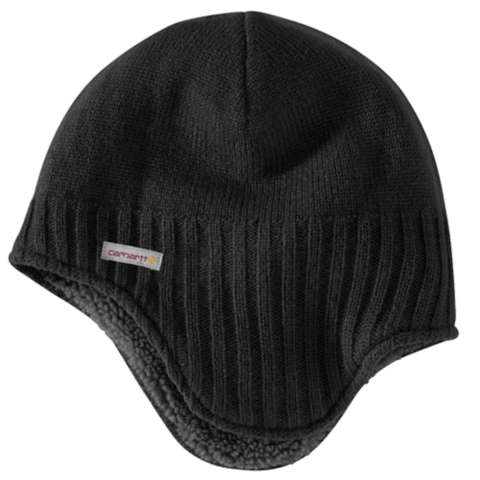Мужские головные уборы Carhartt Logo Earflap Hat