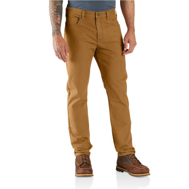 Rugged Flex® Slim Fit Duck 5-Pocket Tapered Work Pant | Sale Styles ...