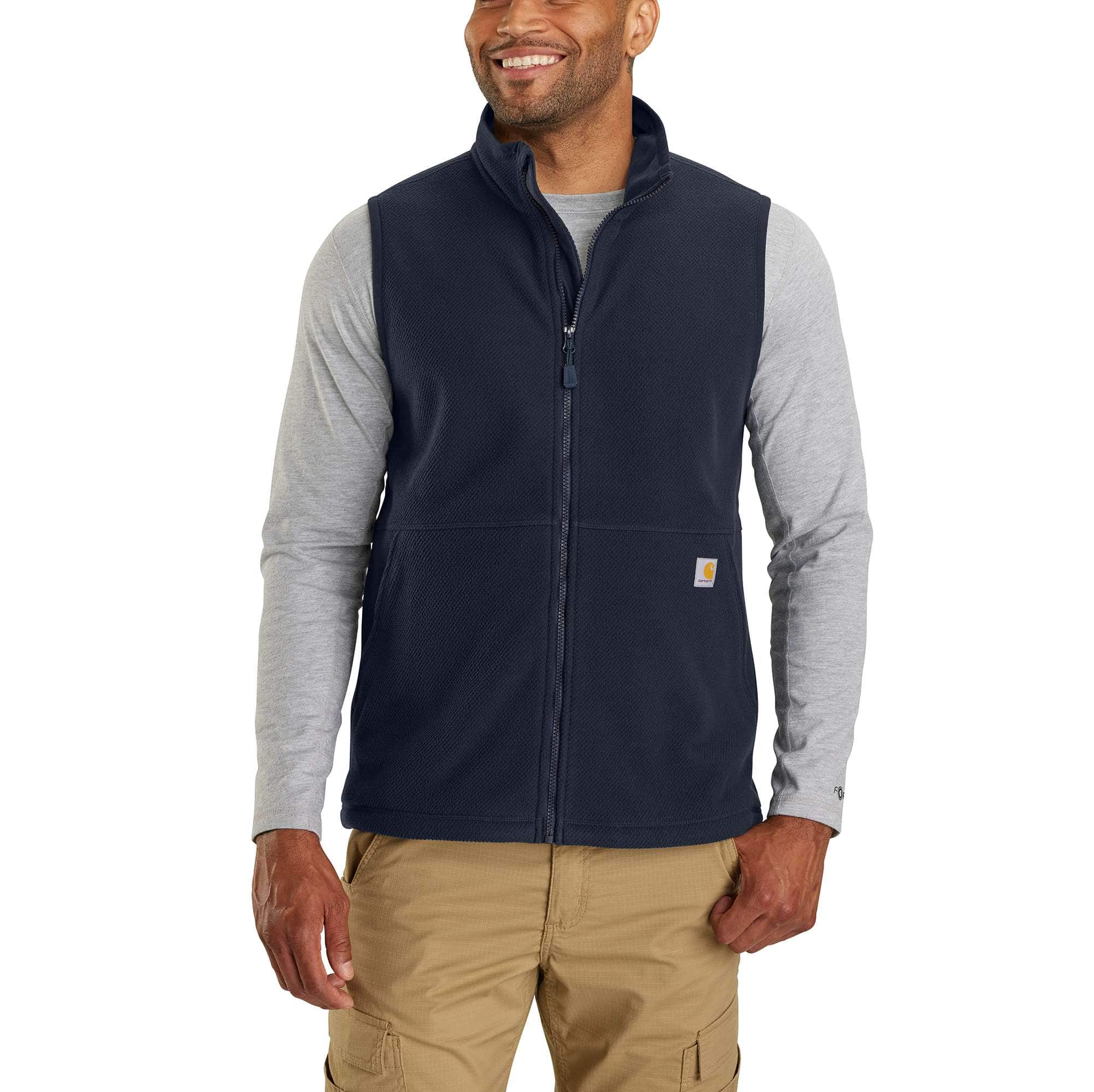 Additional thumbnail 1 of Full-Zip Relaxed Fit Fleece Vest