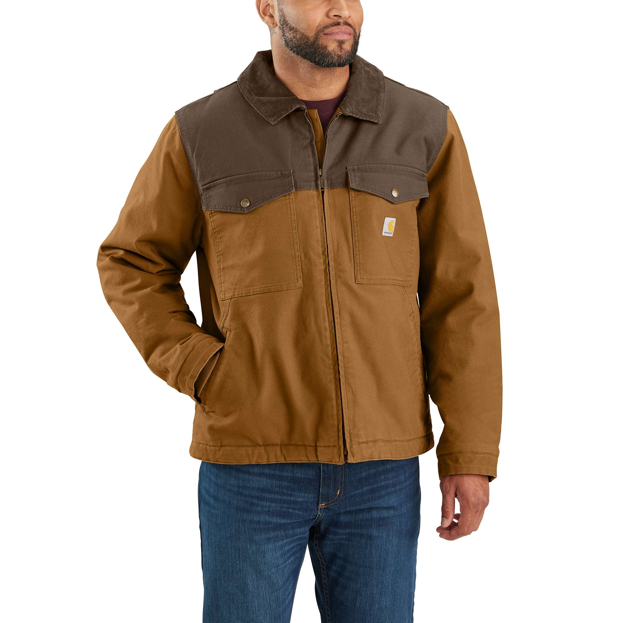 Montana Rugged Flex® Relaxed Fit Duck Insulated Jacket - 2 Warmer Rating