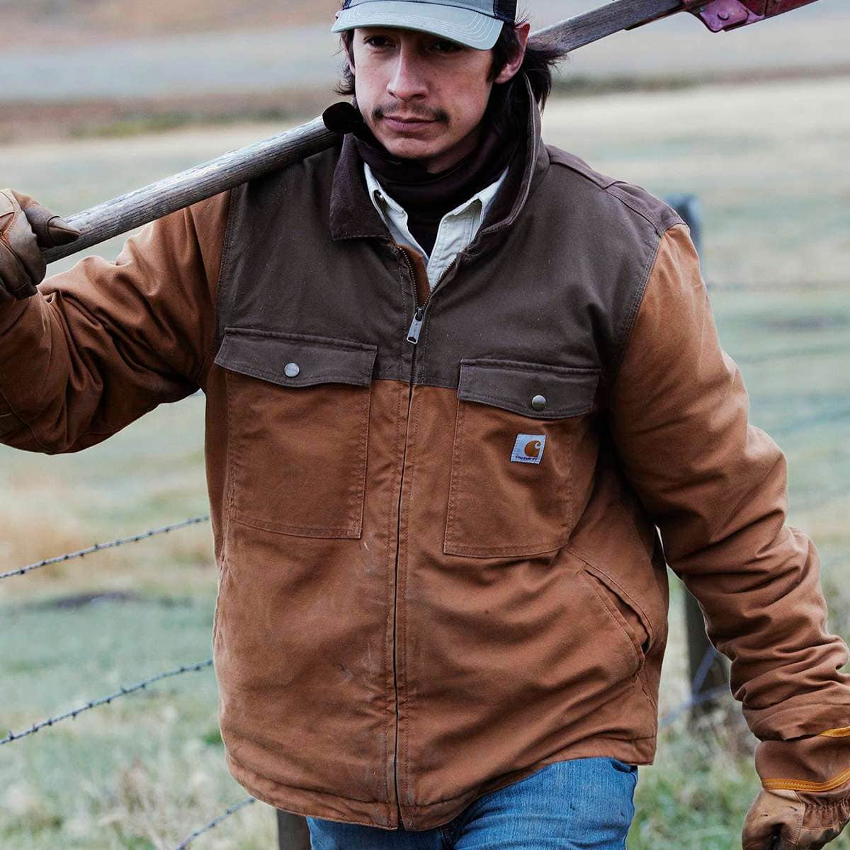 Additional thumbnail 6 of Montana Rugged Flex® Relaxed Fit Duck Insulated Jacket - 2 Warmer Rating