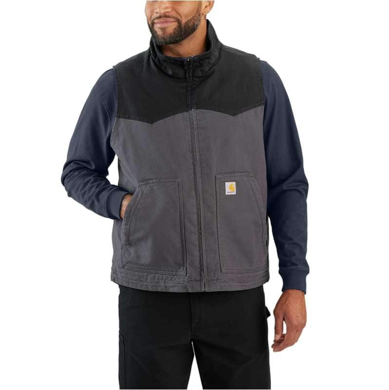 Carhartt  Shadow/Black Montana Rugged Flex® Relaxed Fit  Duck Vest