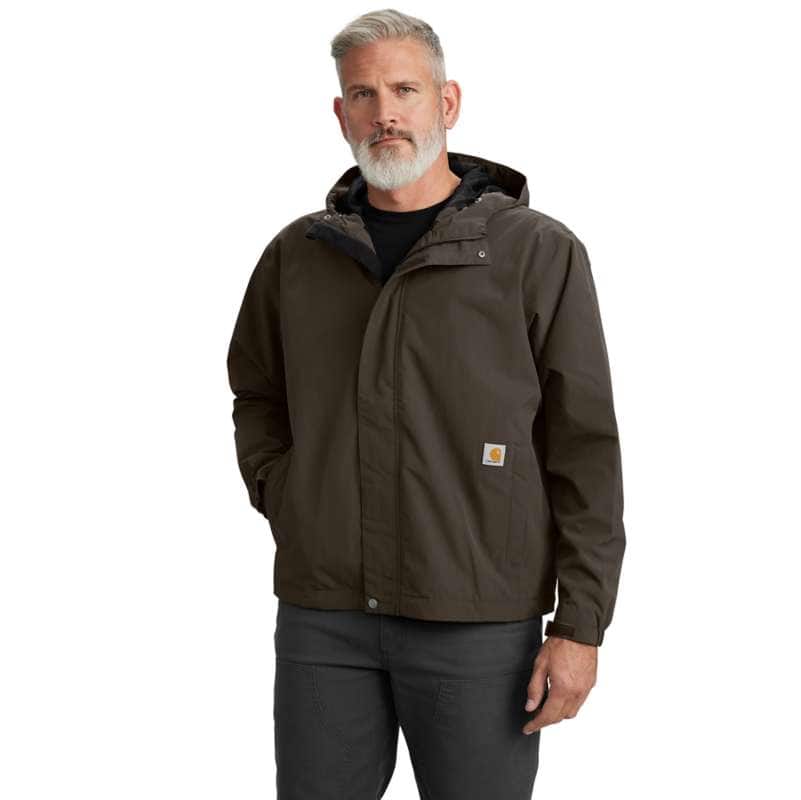 Loose Fit Midweight Full-Zip Sweatshirt