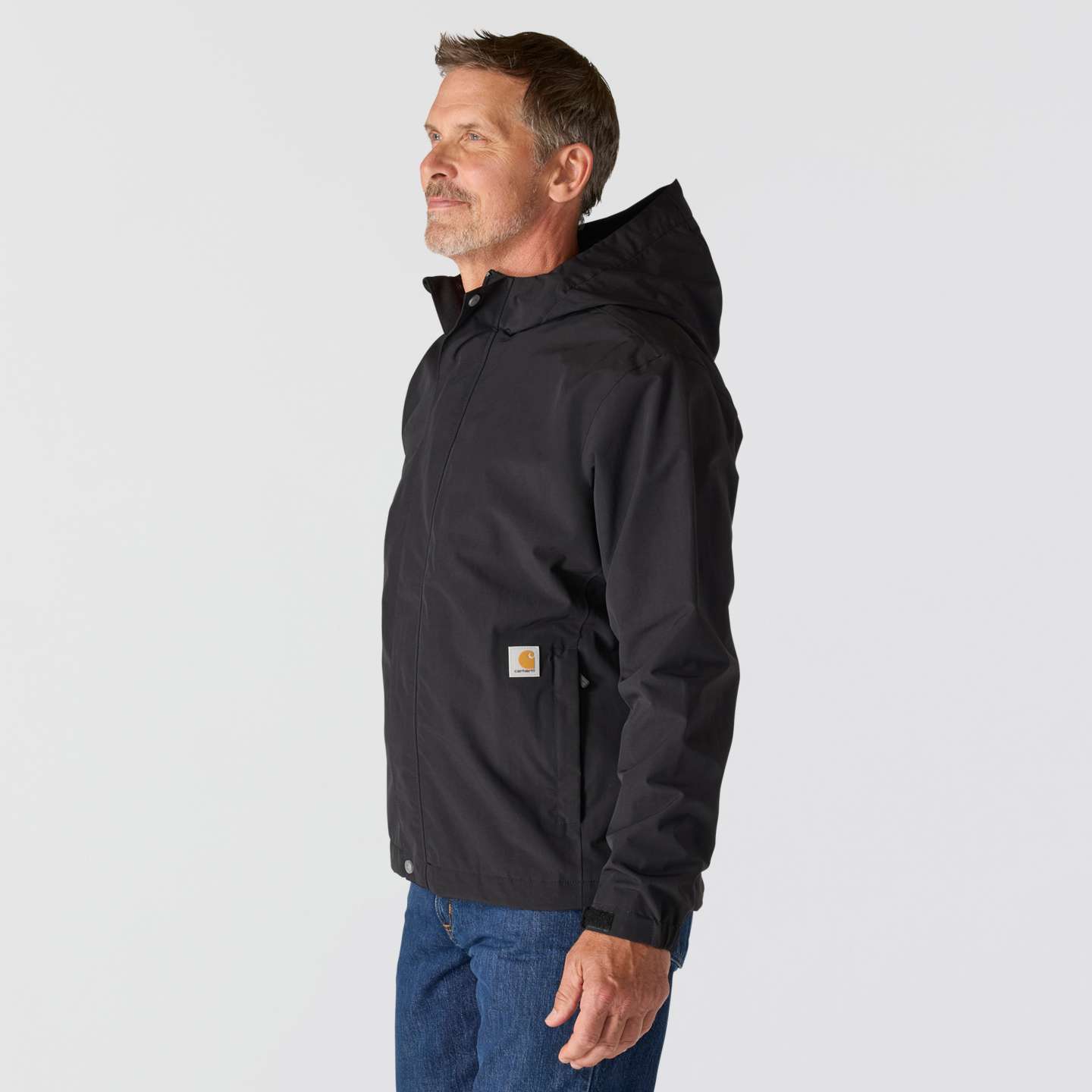 Мужская куртка Carhartt Bayou, цвет: Чёрный — фото 5