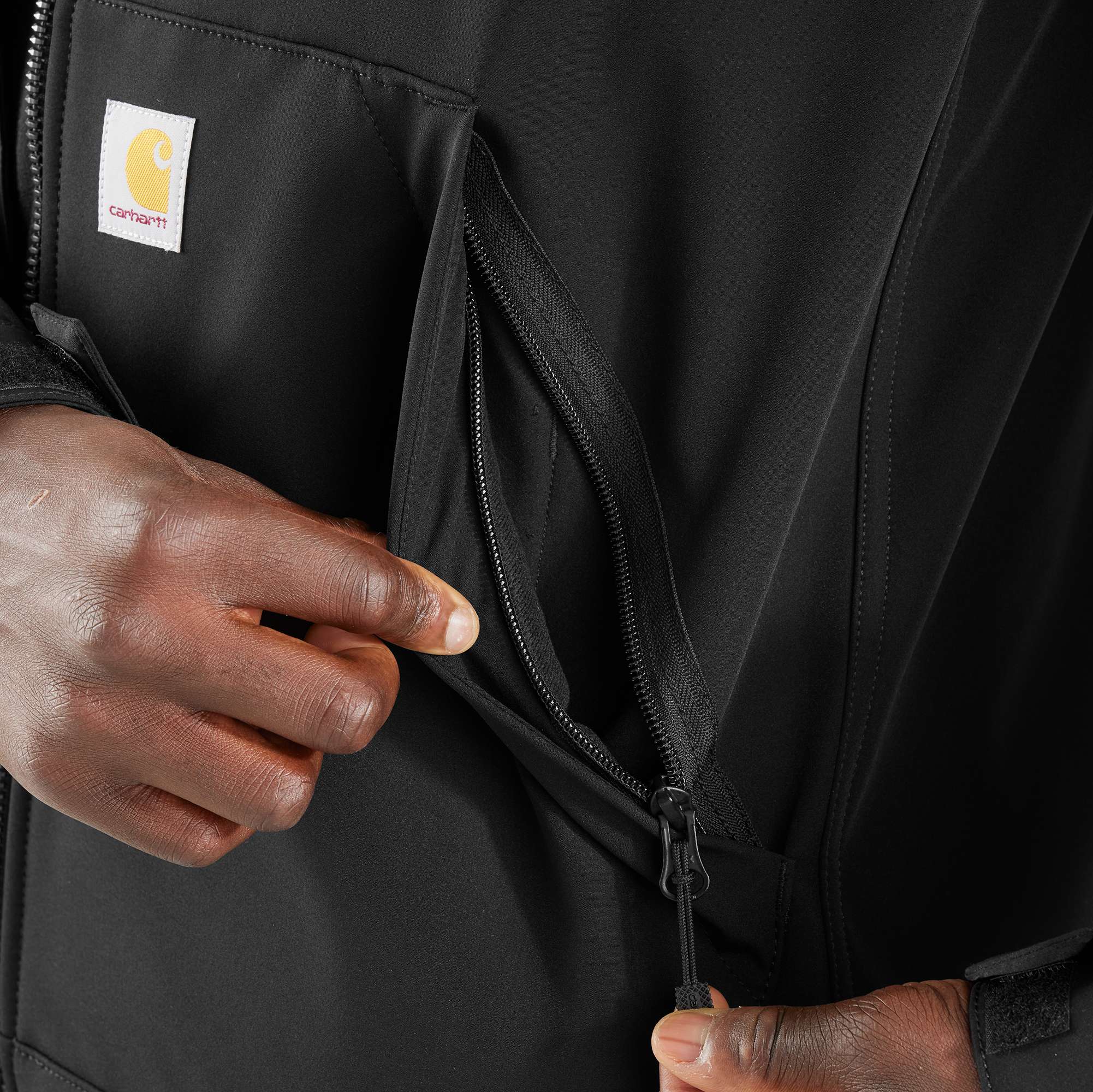 Additional thumbnail 3 of Rain Defender® Relaxed Fit Softshell Jacket - 1 Warm Rating