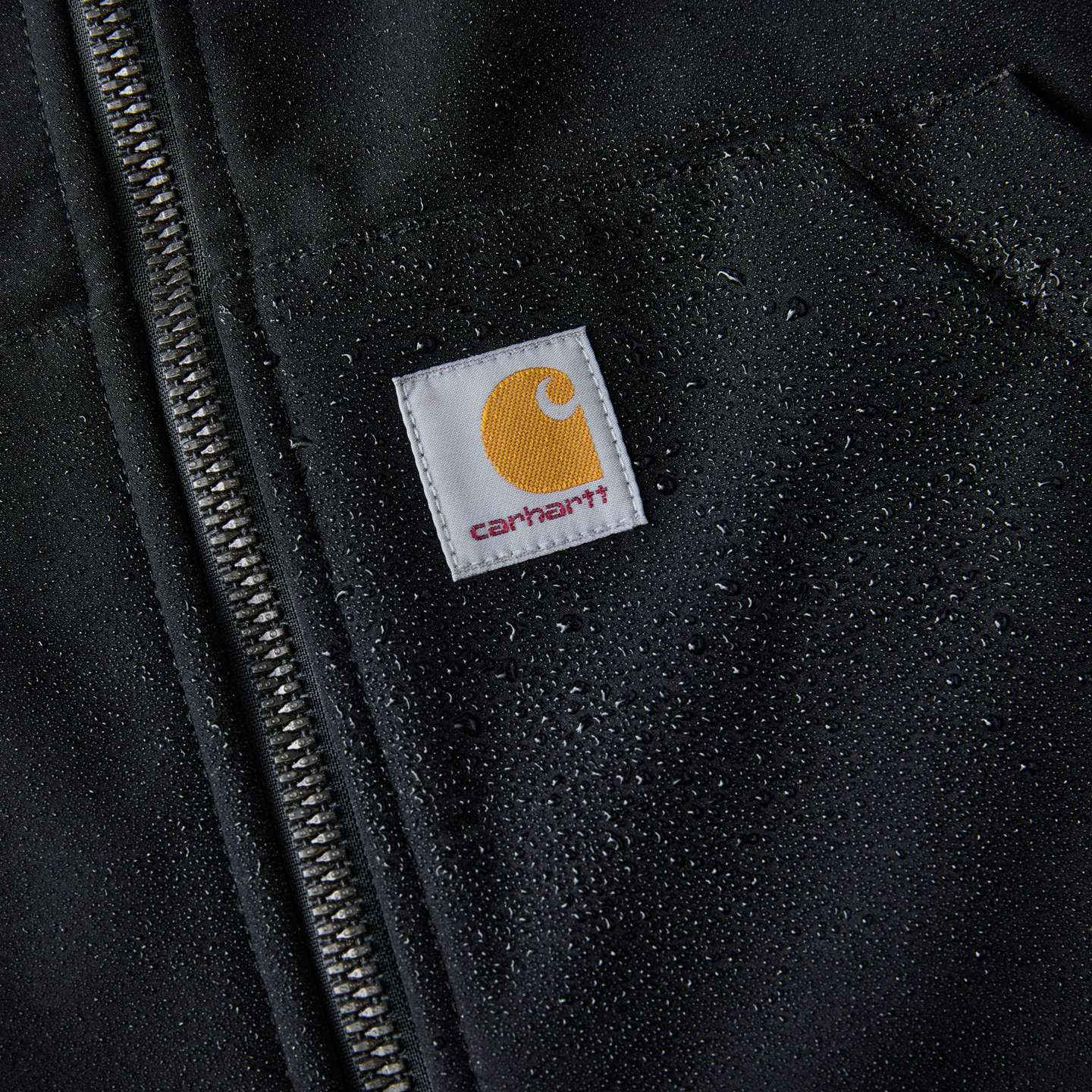 Мужская куртка Carhartt Galesburg Softshell, цвет: Чёрный — фото 8