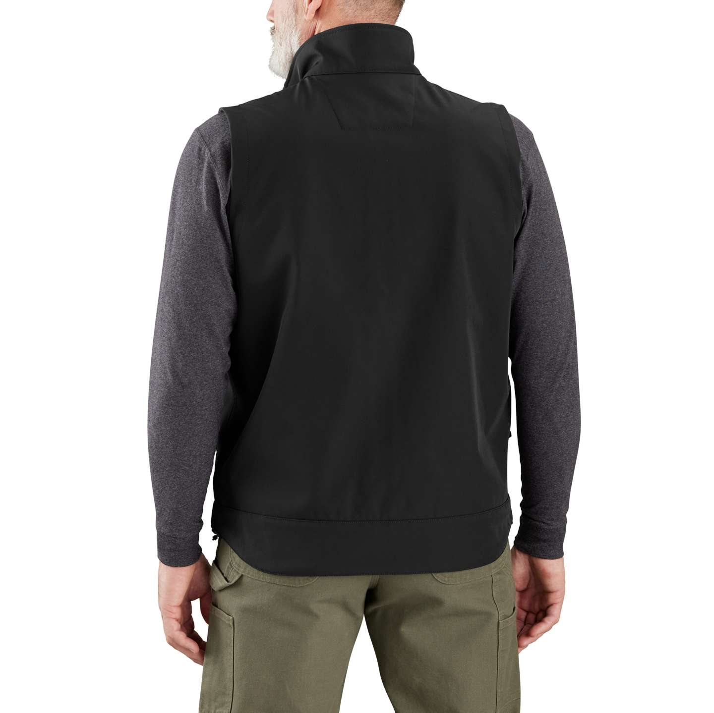 Мужской жилет Carhartt Galesburg Softshell Vest, цвет: Чёрный — фото 3