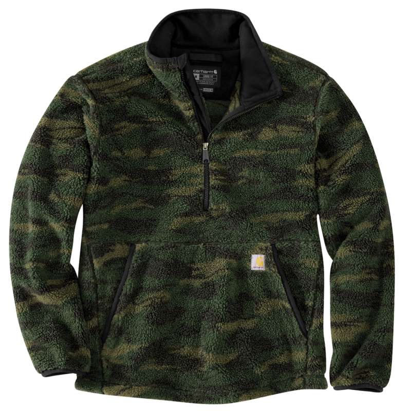 Carhartt  Mountain View Camo Loose Fit Fleece Pullover - 2 Warmer Rating