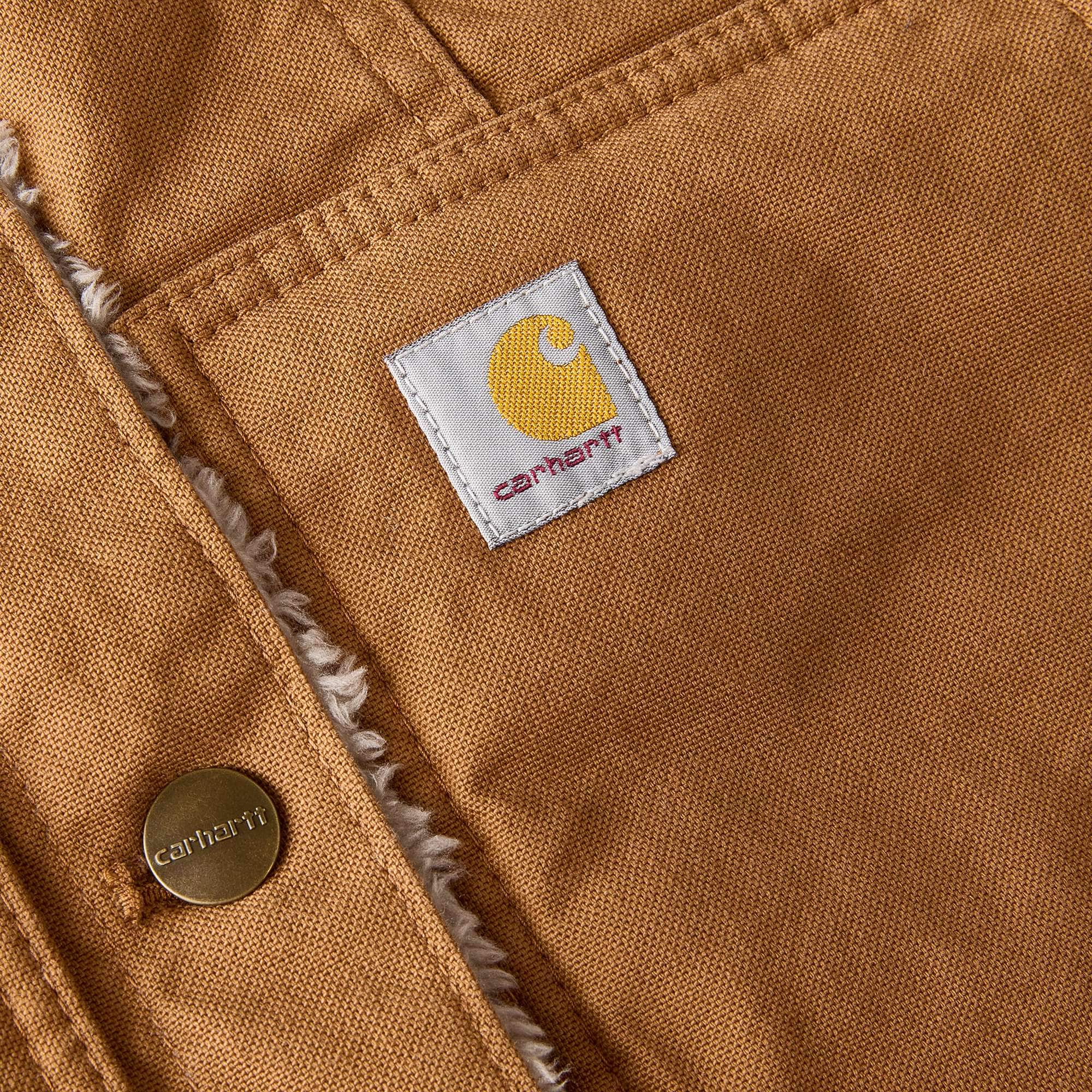 Women's Rugged Flex® Loose Fit Canvas Sherpa-Lined Jacket - 2 Warmer Rating