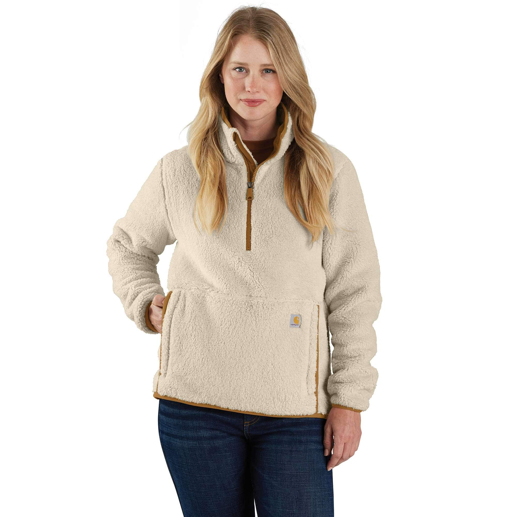 OJ6470 W LseFit Flc Pullover-Carhartt