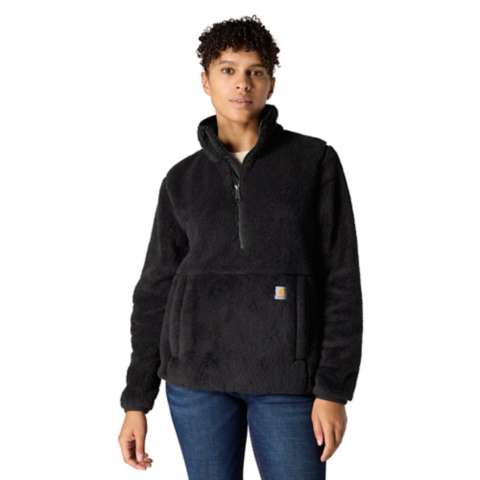 Женские свитеры Carhartt Women's Loose Fit Fleece Pullover - 3 Warmest Rating