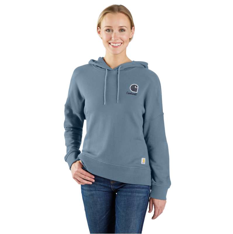 Carhartt  Thundercloud Women's TENCEL™ Fiber Series Loose Fit Graphic Hooded Sweatshirt