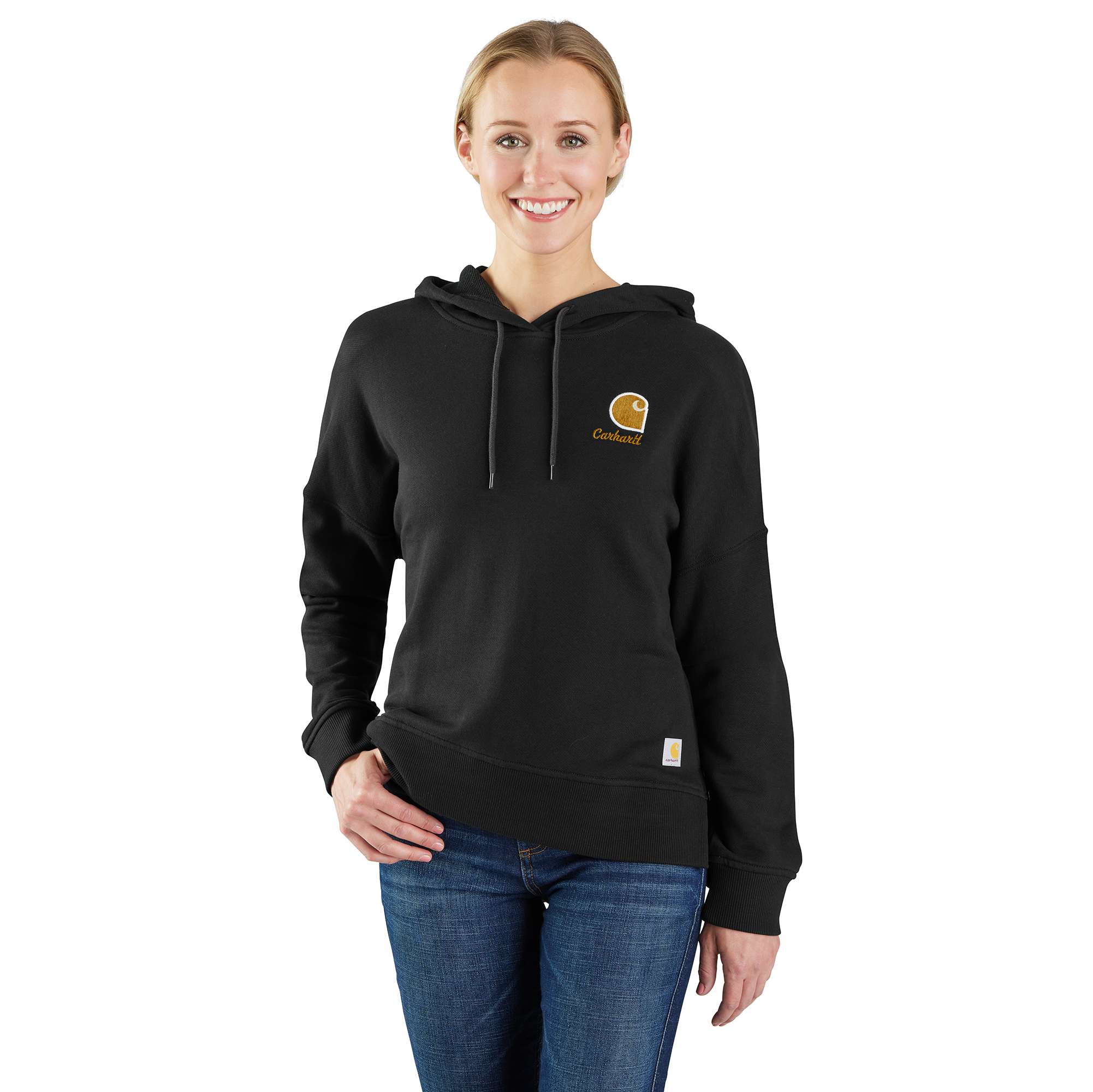 Women's Relaxed Fit Midweight Full-Zip Sweatshirt
