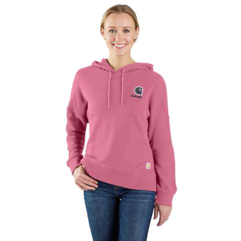 Женские худи Carhartt Women's TENCEL™ Fiber Series Loose Fit Graphic Hooded Sweatshirt