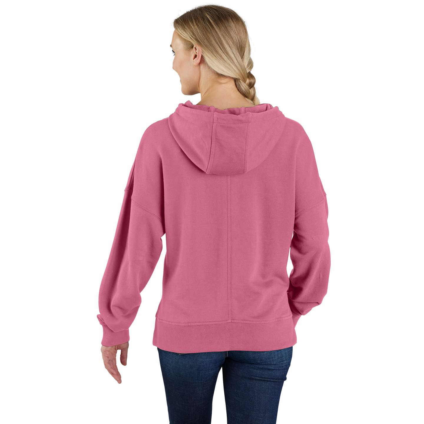 Женское худи Carhartt Tencel™ Fiber Series Loose Fit Graphic Hooded, цвет: Woodrose — фото 2