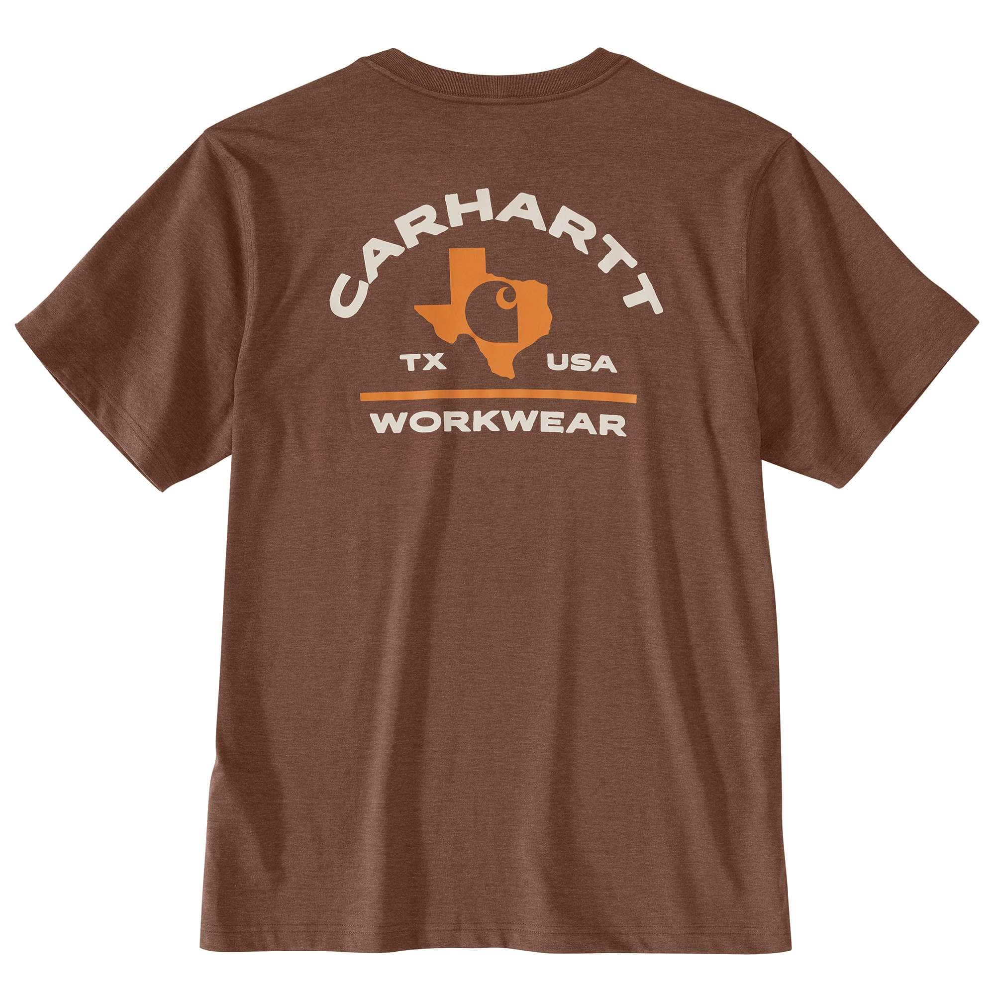 Carhartt Relaxed Fit Lightweight Short-Sleeve Texas Graphic T-Shirt