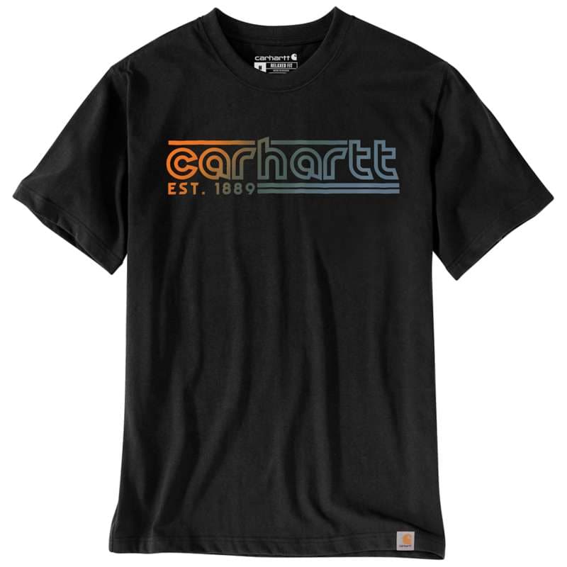 Carhartt Force® Relaxed Fit Midweight Long-Sleeve Quarter-Zip Mock-Neck T-Shirt