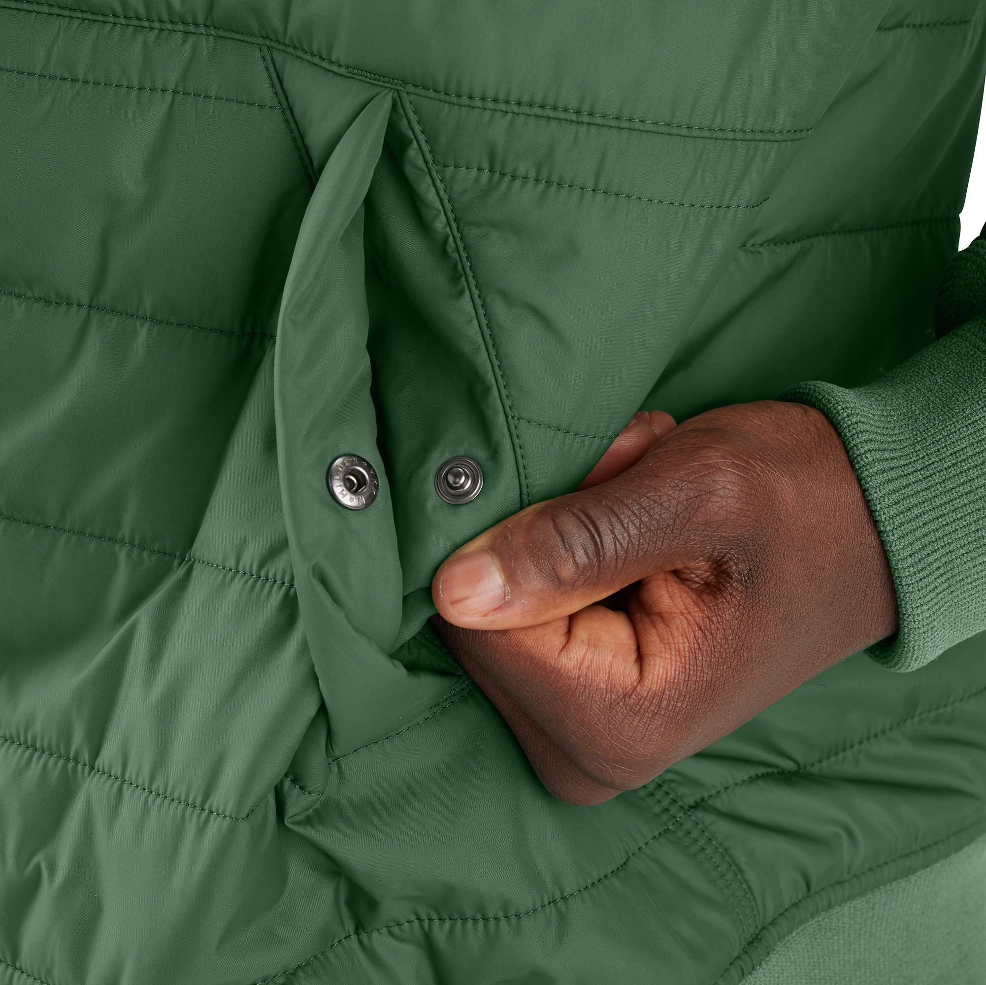 Additional thumbnail 5 of Rain Defender® Relaxed Fit Lightweight Insulated Hooded Jacket - 3 Warmest Rating