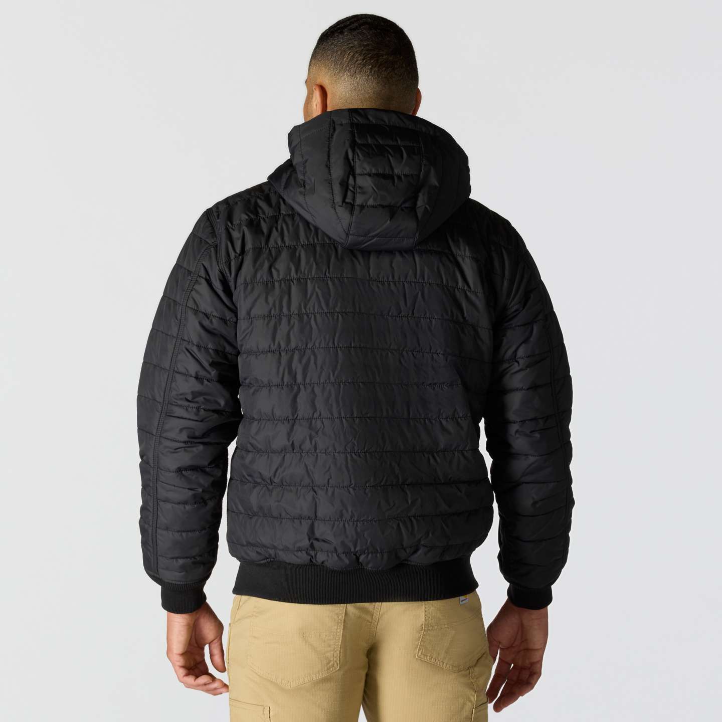 Мужская куртка Carhartt Gilliam Active Jac, цвет: Чёрный — фото 2