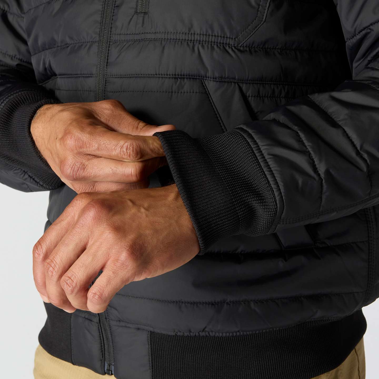 Мужская куртка Carhartt Gilliam Active Jac, цвет: Чёрный — фото 5