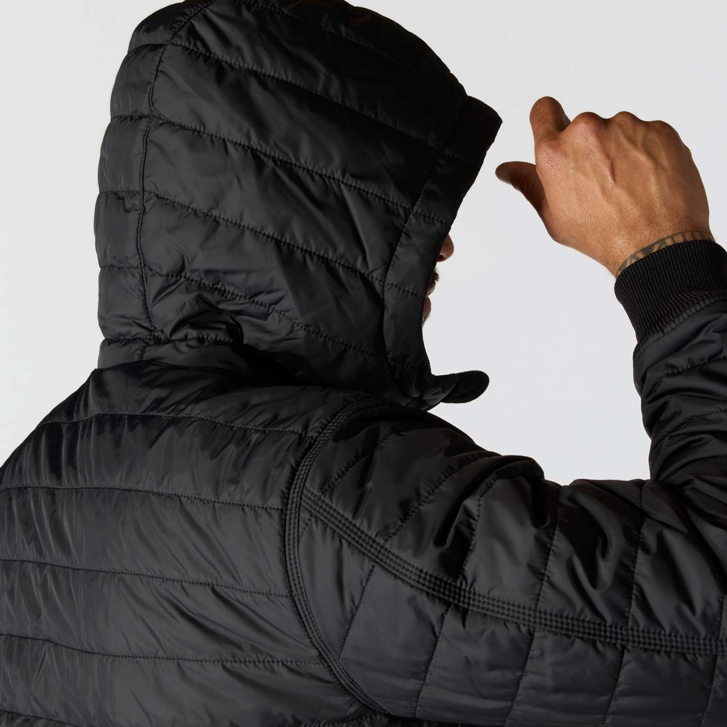 Мужская куртка Carhartt Gilliam Active Jac, цвет: Чёрный — фото 6