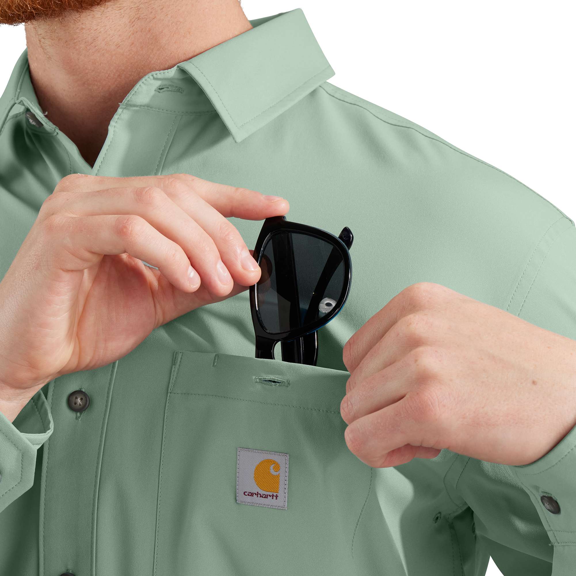 Additional thumbnail 5 of Force Sun Defender™ Relaxed Fit Lightweight Long-Sleeve Shirt