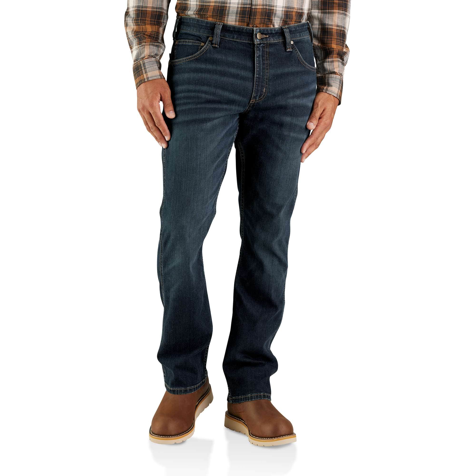 Carhartt® Men's Rugged Flex® Relaxed-Fit Straight-Leg Jeans - Fort Brands