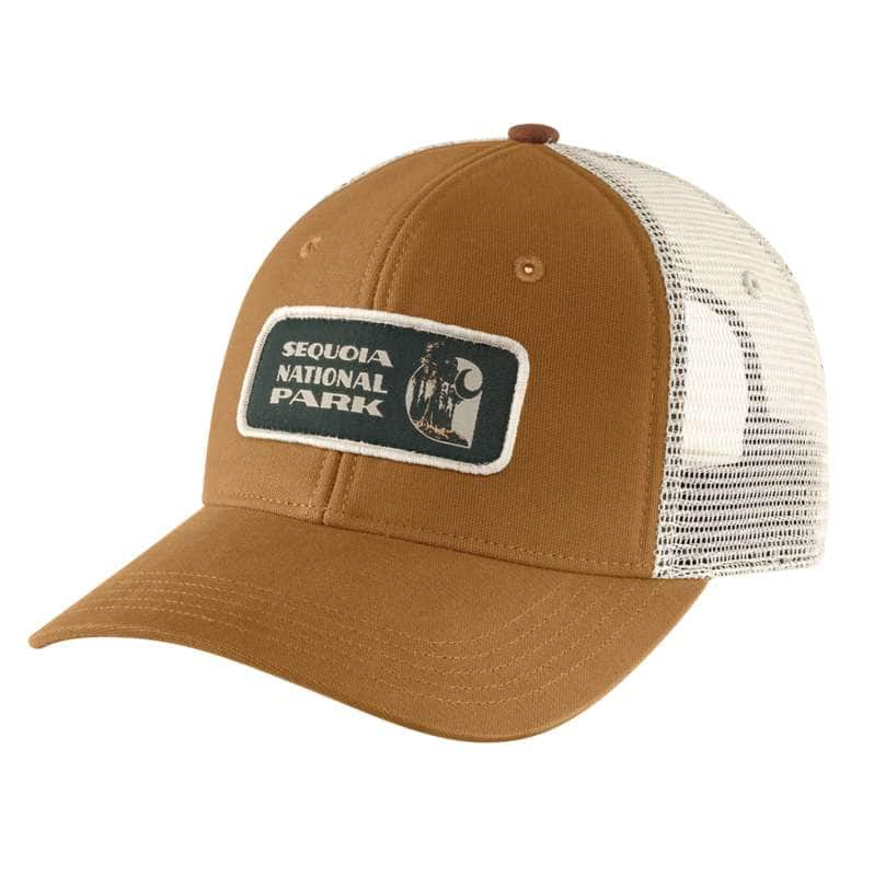 Carhartt  Carhartt Brown Canvas Sequoia National Park Patch Cap