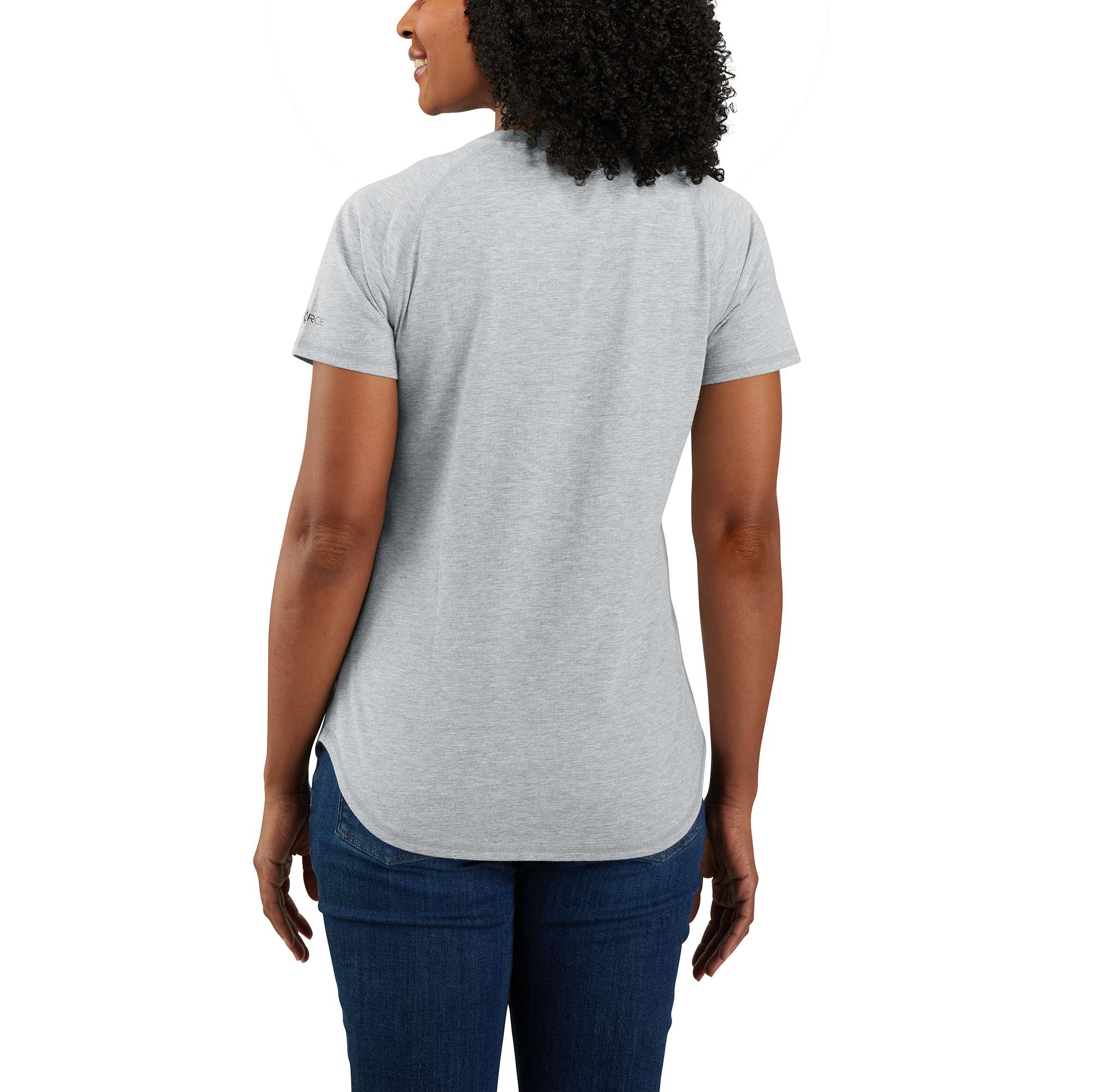 Additional thumbnail 2 of Women's Carhartt Force® Relaxed Fit Midweight Pocket T-Shirt