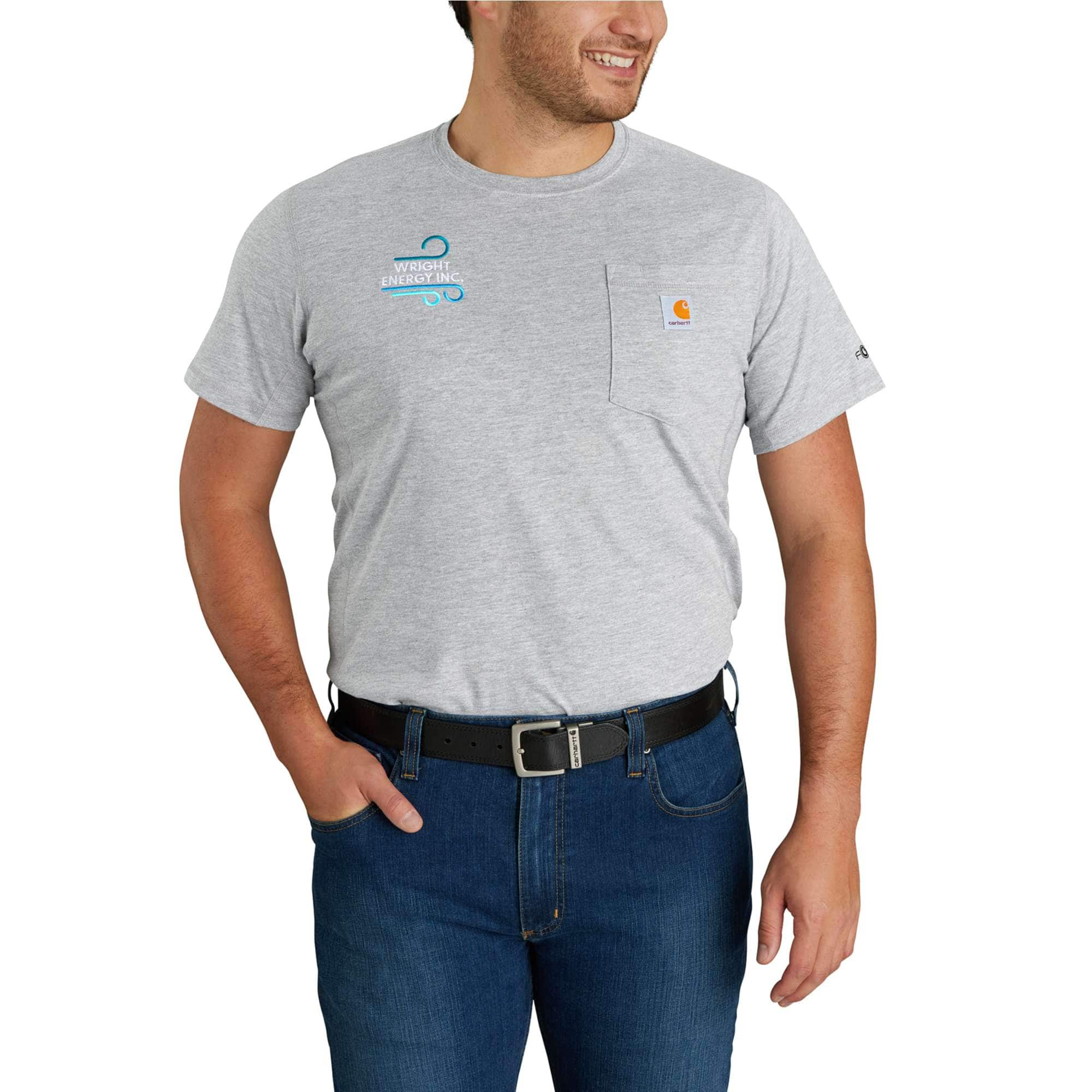 Men s Uniform T shirts Company Tees for Men Carhartt Company Gear