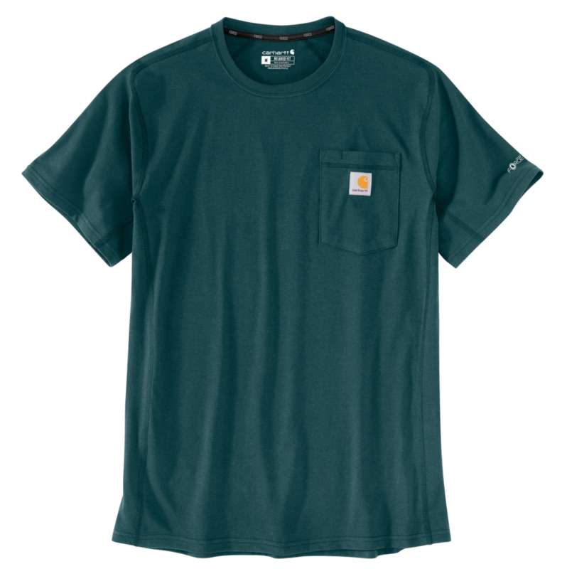 Carhartt  Greenstone Carhartt Force® Relaxed Fit Short-Sleeve Pocket T-Shirt