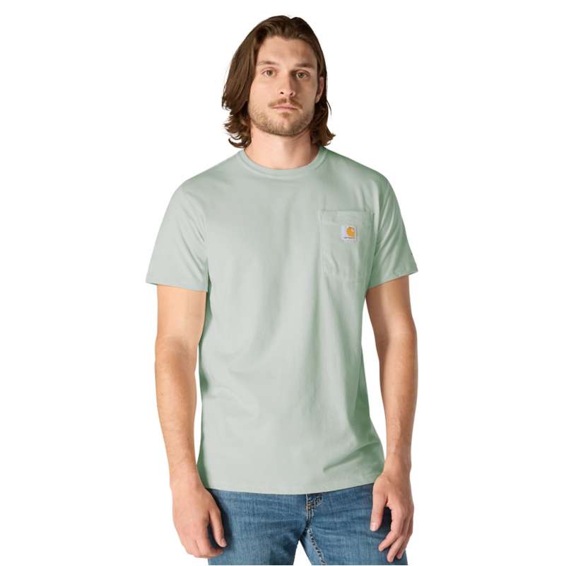 Carhartt  Smoked Teal Force Relaxed T-Shirt