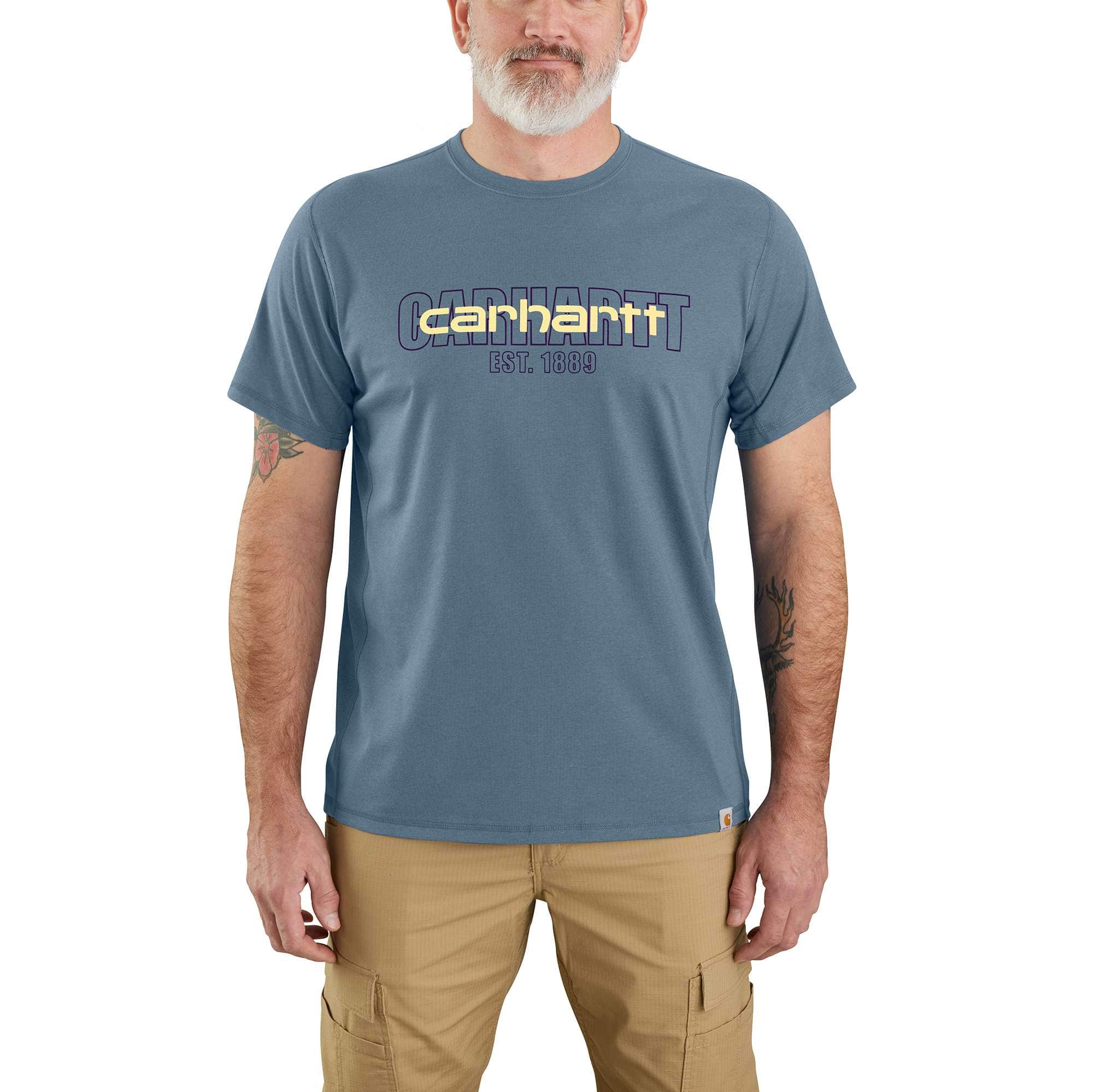 Additional thumbnail 1 of Carhartt Force® Relaxed Fit Short-Sleeve Logo Graphic T-Shirt