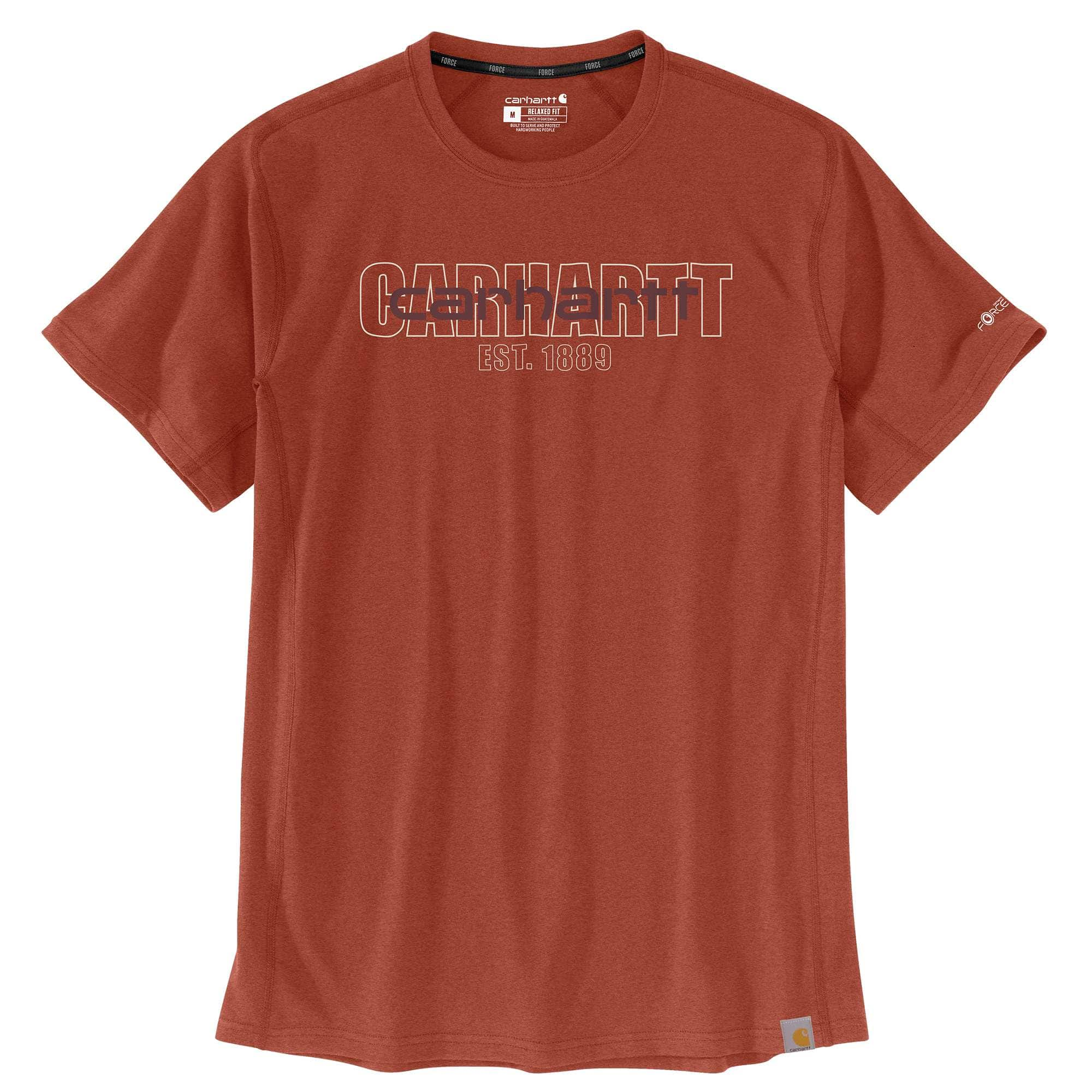 Carhartt Force® Relaxed Fit Short-Sleeve Logo Graphic T-Shirt