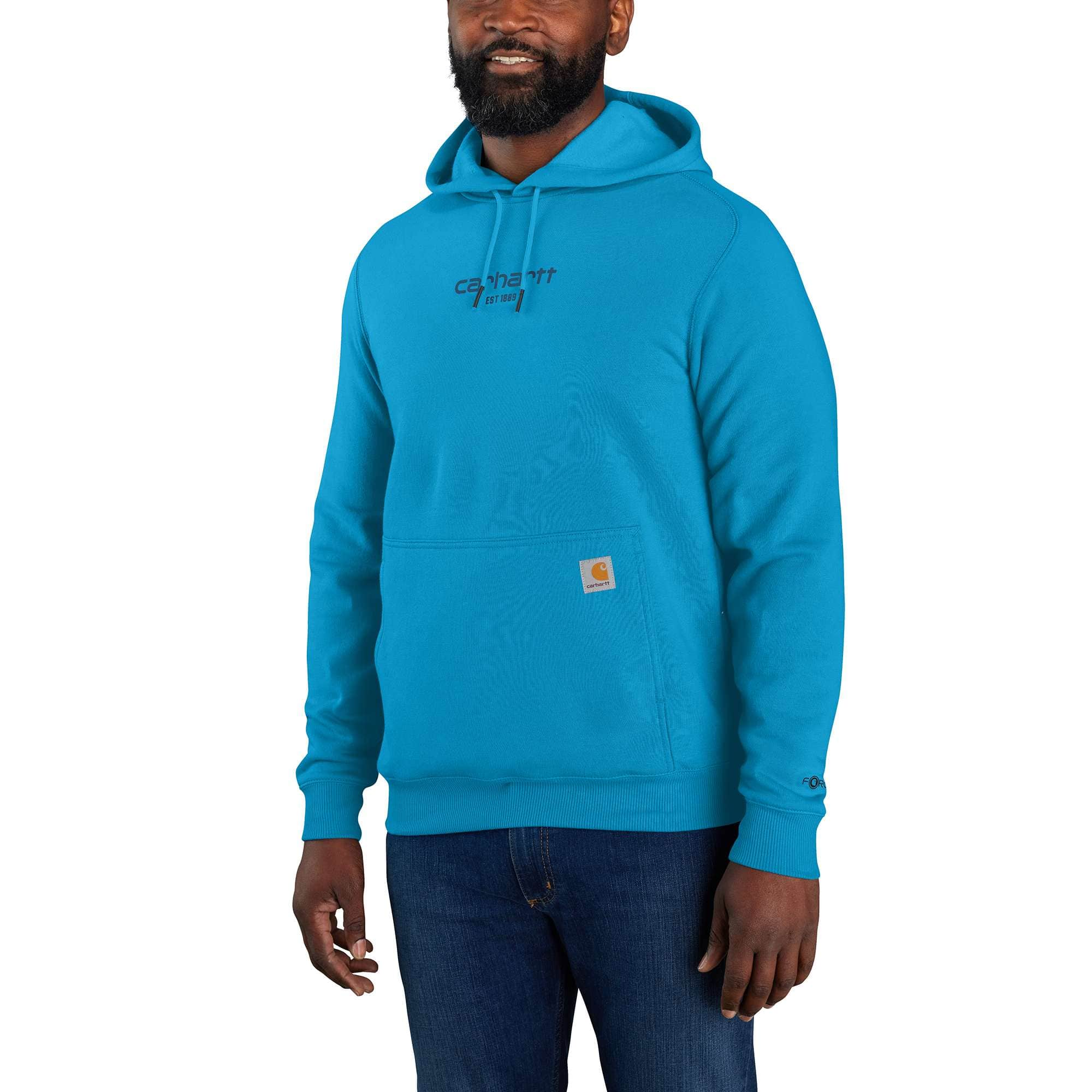 Carhartt discount denim hoodie