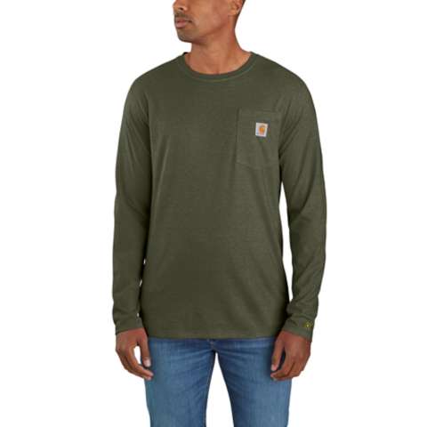 Мужские футболки Carhartt Force Relaxed LS T-Shirt