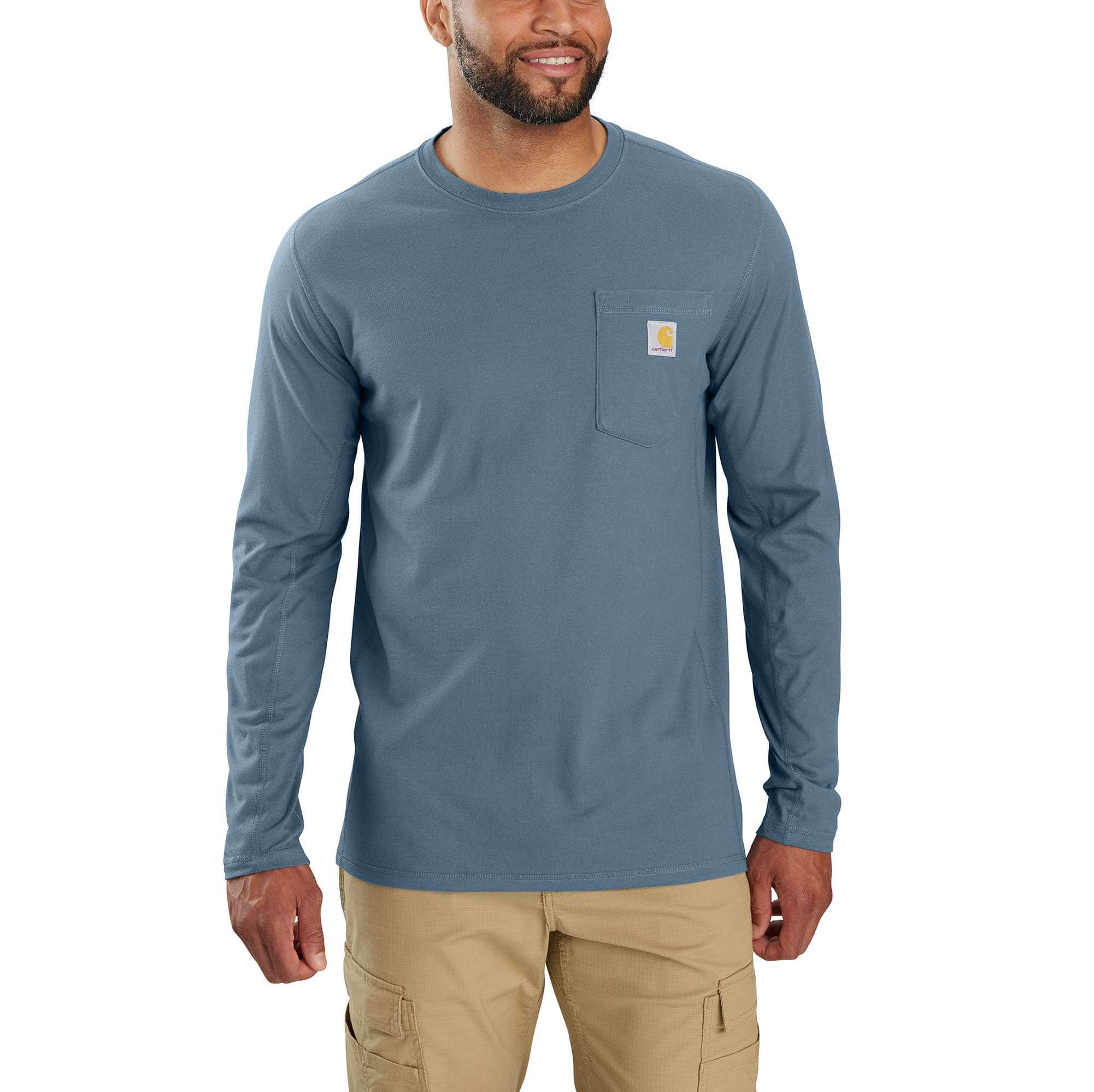 Additional thumbnail 1 of Carhartt Force® Relaxed Fit Long-Sleeve Pocket T-Shirt