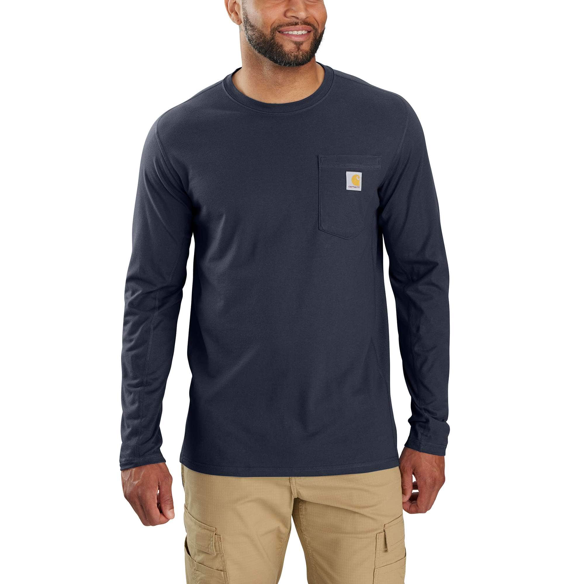 Additional thumbnail 1 of Carhartt Force® Relaxed Fit Long-Sleeve Pocket T-Shirt