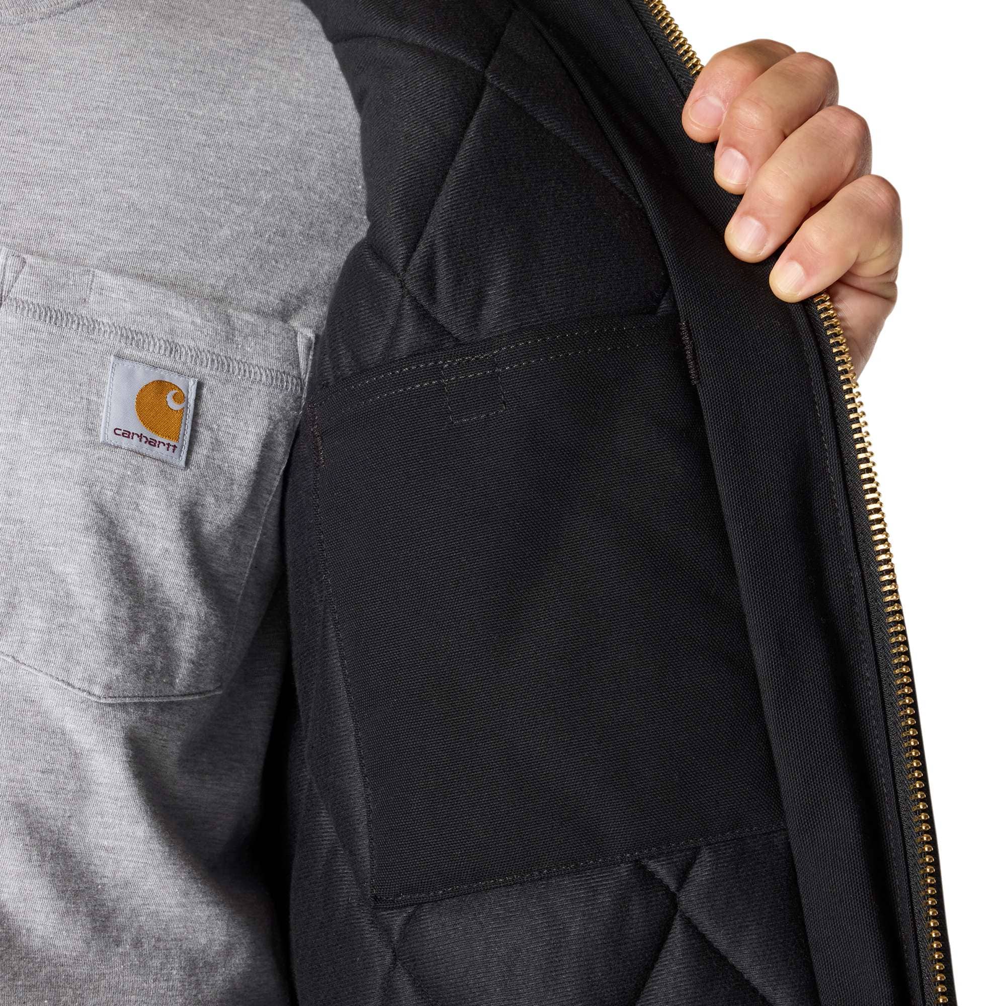 Flannel-Lined Active Jac J140 - Loose Fit Firm Duck 3 Warmest Rating