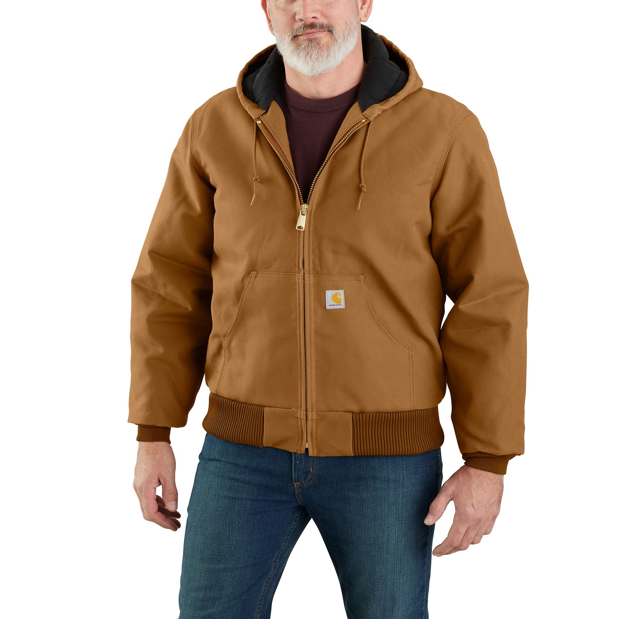 Carhartt Active Jacket Hamilton Brown Rigid Jassen : Snowleader