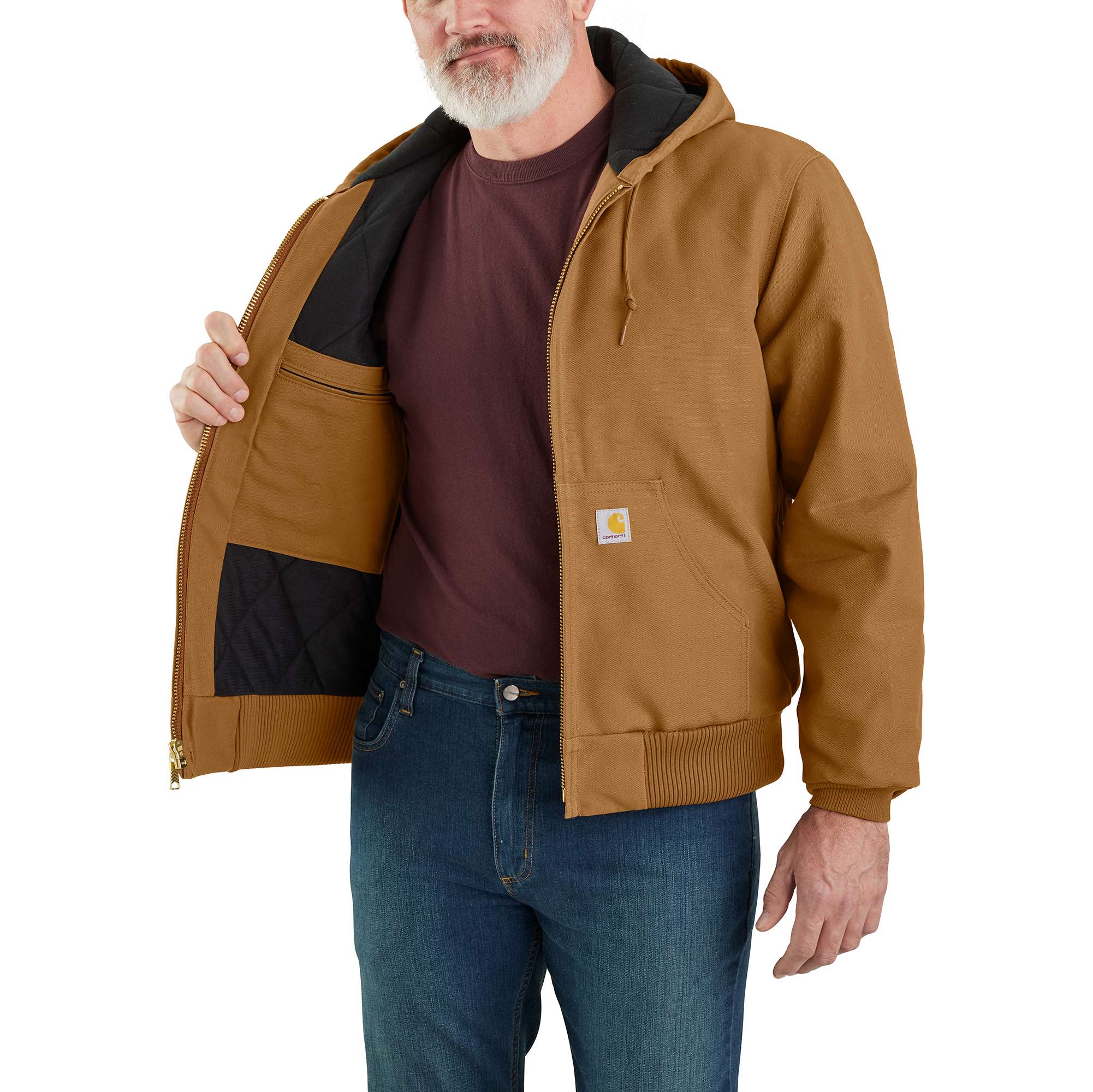 Additional thumbnail 4 of Flannel-Lined Active Jac J140 - Loose Fit - Firm Duck - 3 Warmest Rating