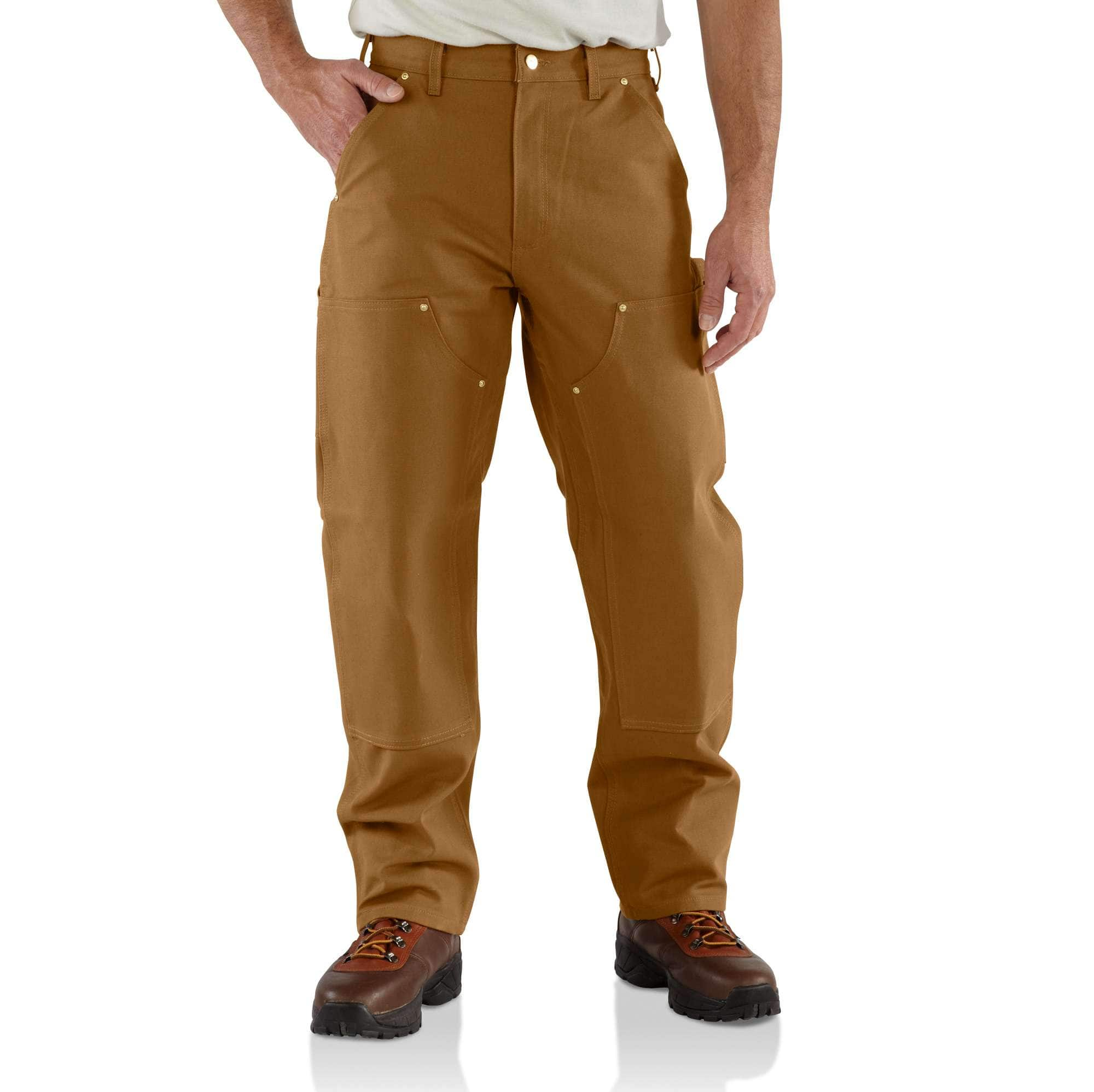 Loose Fit Firm Duck Double Front Utility Work Pant L36 Carhartt