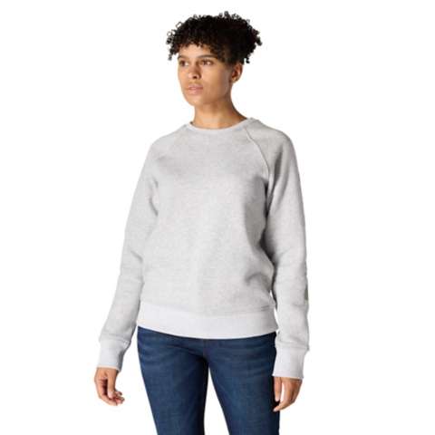Женская толстовка Carhartt Relaxed Fit Midweight Graphic Crewneck, цвет: Меланжевый серый